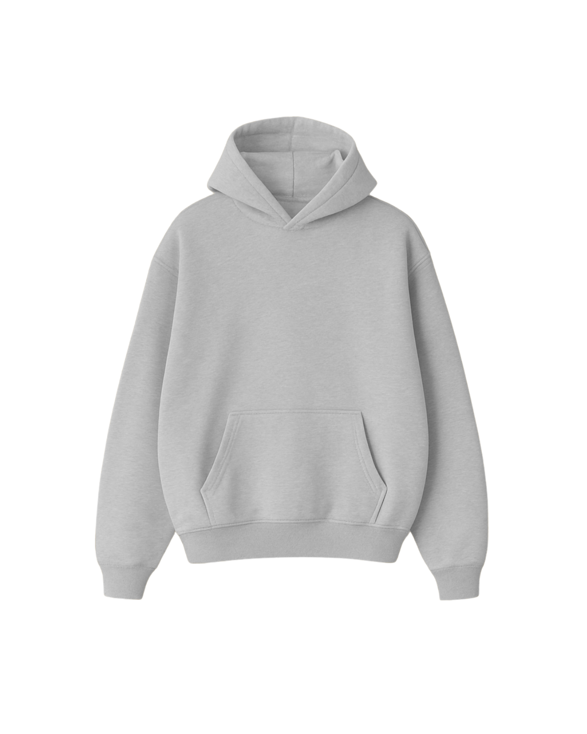 Regular Hoodie V1- Light Grey Acid