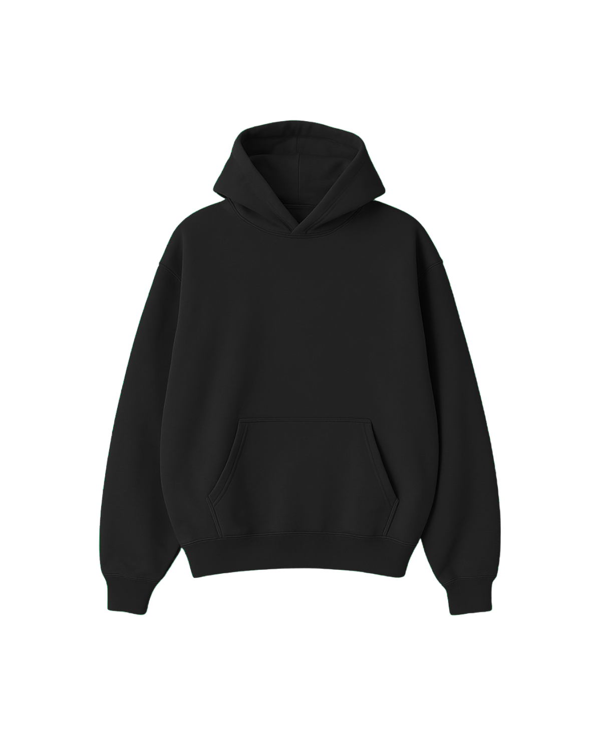 Regular Hoodie V1- Black