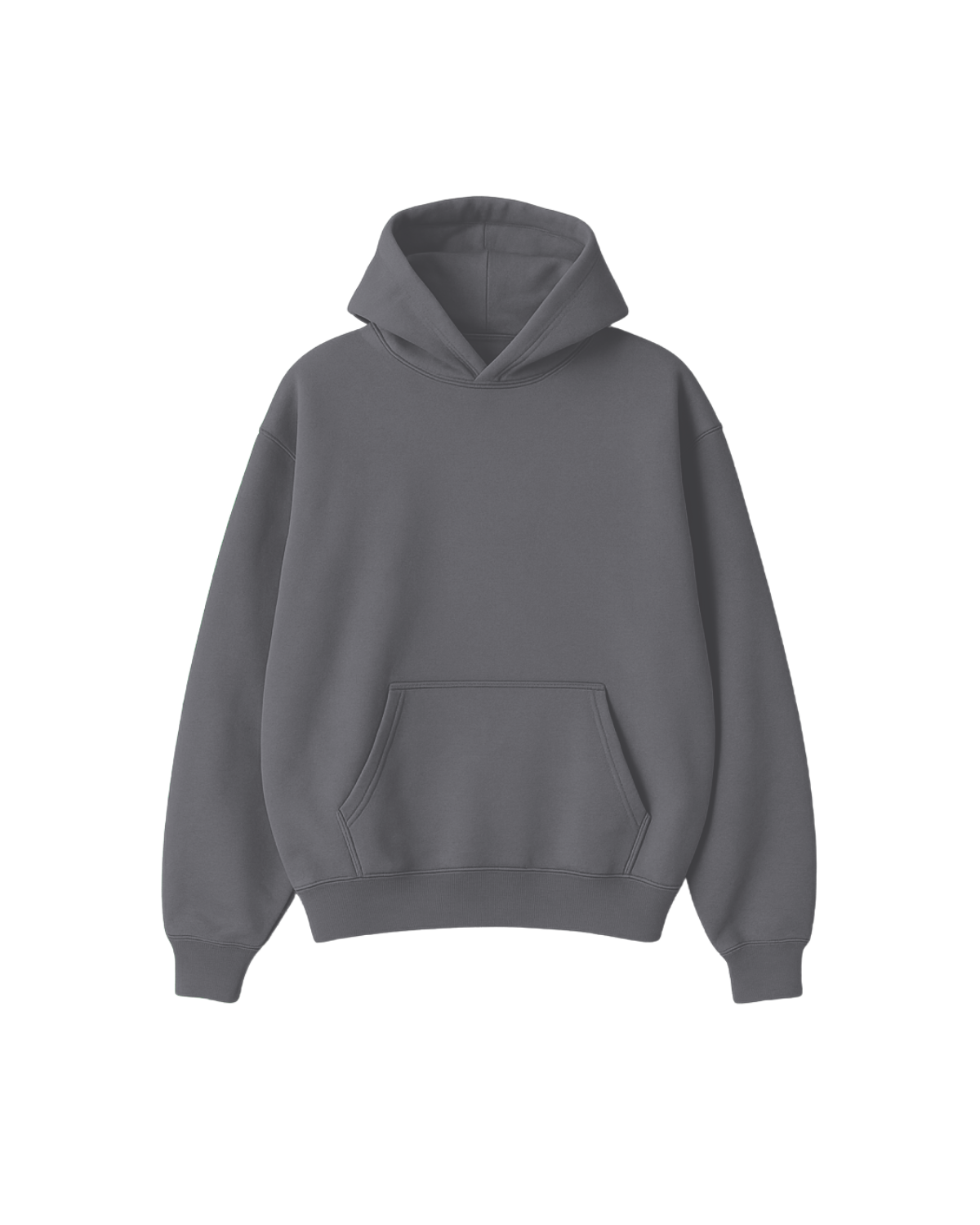 Regular Hoodie V1- Dark Grey